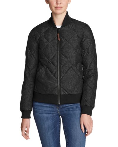 Eddie bauer sale womens leather jacket