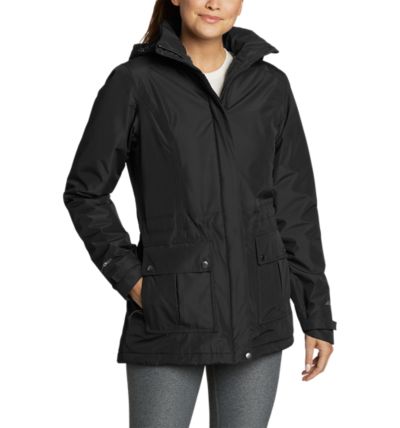 womens fleece lined parka