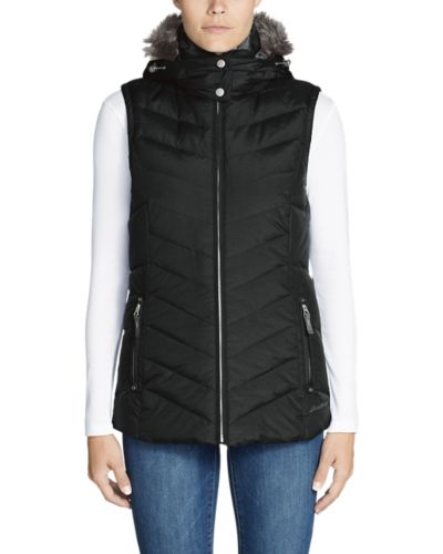 eddie bauer down vest women's