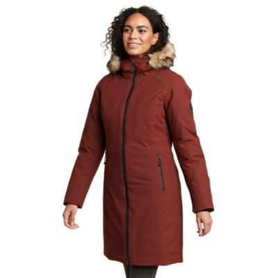 Women's Olympia Waterproof Down Stadium Coat Eddie Bauer
