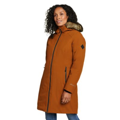 Eddie Bauer Women's Olympia Waterproof Down Stadium Coat. 1