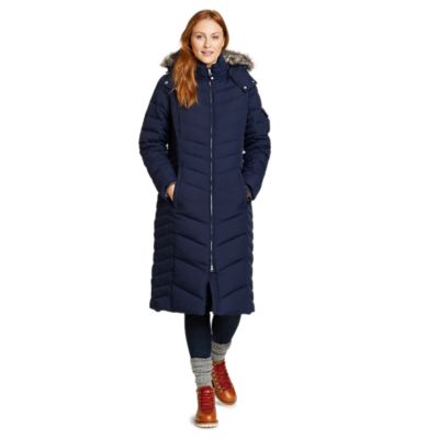 Eddie Bauer Women's Sun Valley Down Duffle Coat. 1