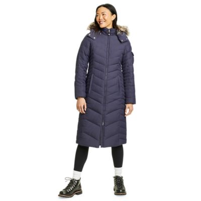 Eddie bauer long outlet down coat