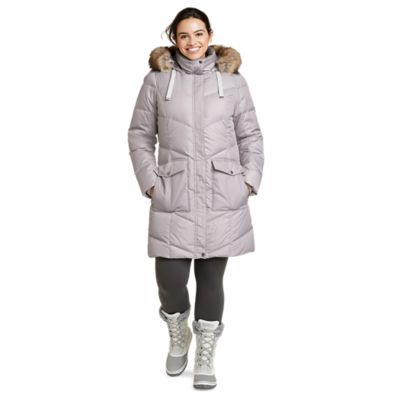 eddie bauer long womens coat