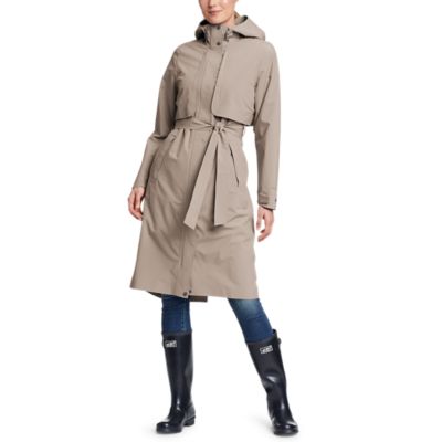 Eddie bauer store trench raincoat