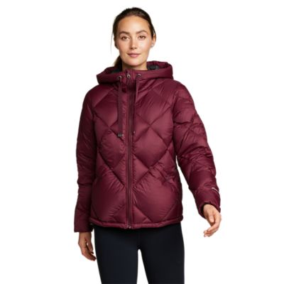 Eddie bauer women's hot sale cirruslite down hooded jacket