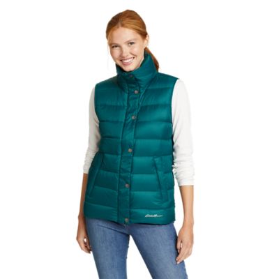 Eddie bauer down vest on sale women's