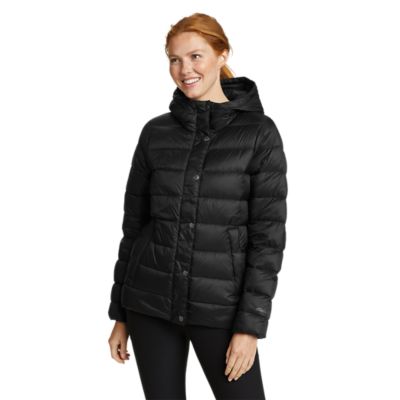 Eddie bauer 650 down jacket top with hood