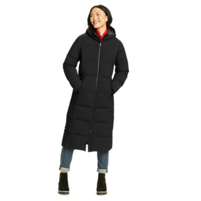 Eddie Bauer Women's Glacier Peak Seamless Stretch Down Duffle Coat