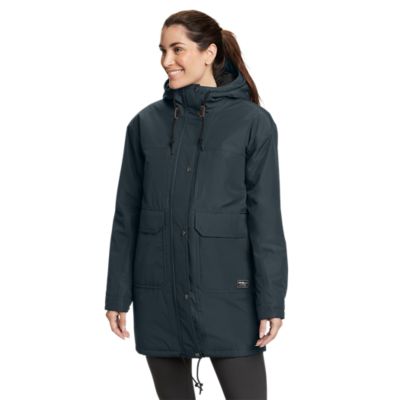 WeatherEdge® Long Trench Coat, Eddie Bauer