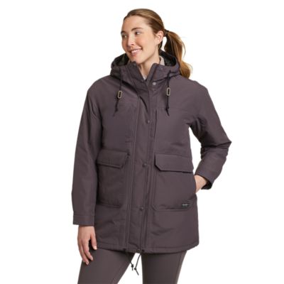 Eddie bauer insulated on sale jacket