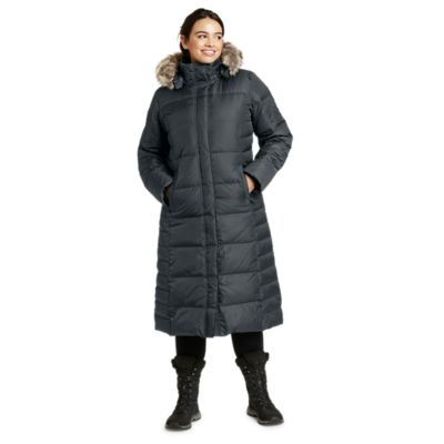 Eddie bauer long store coat womens