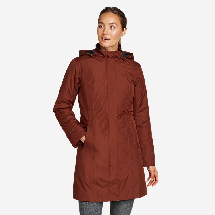 Women's Girl On The Go Insulated Trench Coat large version