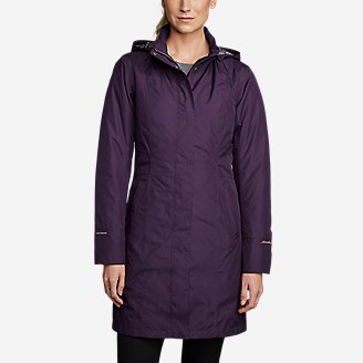 Thumbnail View 1 - Women's Girl On The Go Insulated Trench Coat
