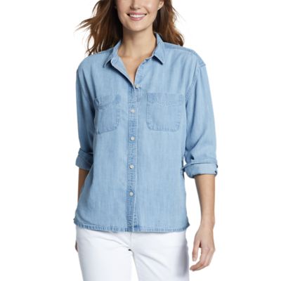 Women's Tranquil Two-pocket Shirt | Eddie Bauer