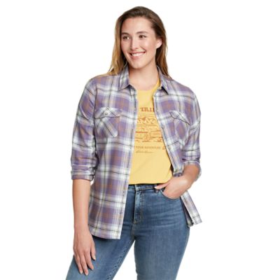 Womens Firelight Flannel Shirt