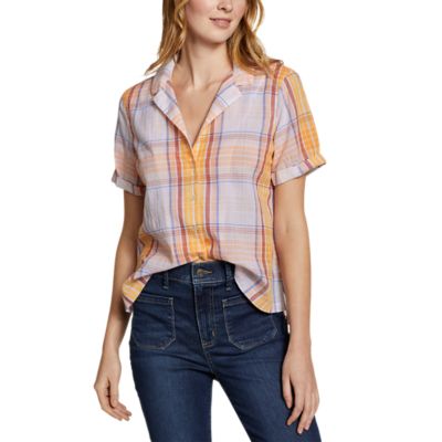 womens cotton camp shirts