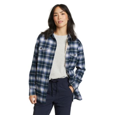 Eddie bauer fleece on sale shirt