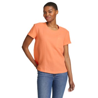 orange pocket tee shirts