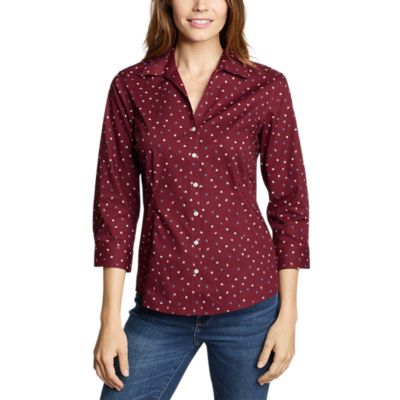 A Review of the Eddie Bauer Women's Vista-Print Summer Blouse