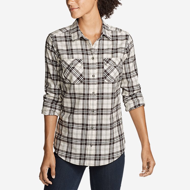 Women's Stine's Favorite Flannel Shirt - Plaid large version