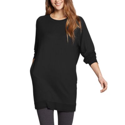 long sleeve tunic sweatshirt