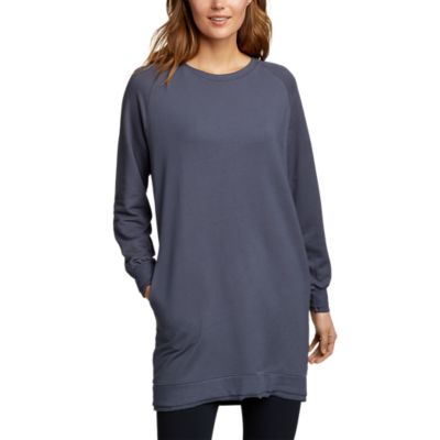 long tunic sweatshirt