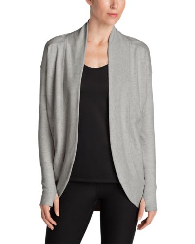 eddie bauer camp fleece cardigan
