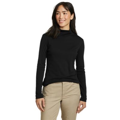 Women's Favorite Long-Sleeve Turtleneck - Solid