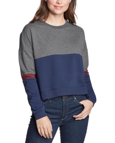 Eddie bauer boyfriend online tunic sweatshirt