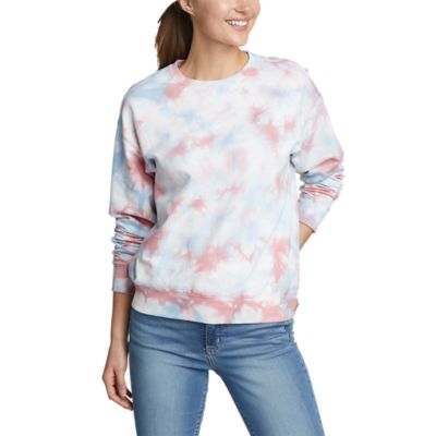 tie dye womens sweatshirt