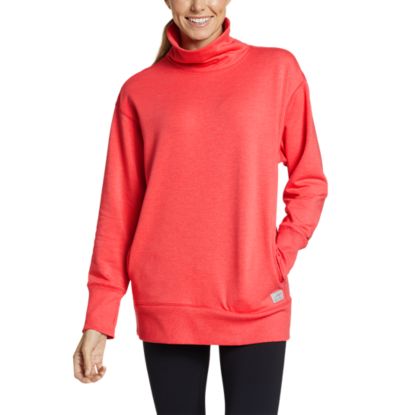 Funnel neck sweatshirt discount womens