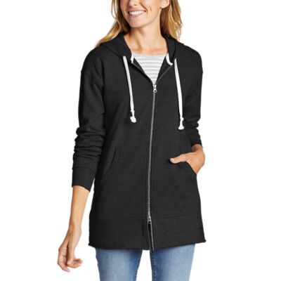 long full zip hoodie