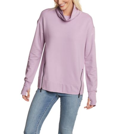 funnel neck pullover