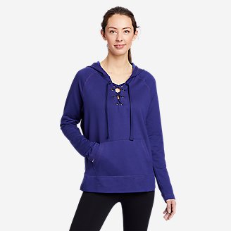 Thumbnail View 1 - Women's Everyday Enliven Pullover Lace-Up Hoodie