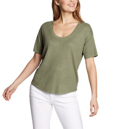 eddie bauer womens thermal tops