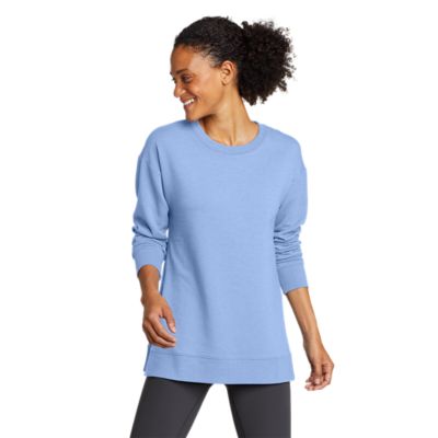 Womens tunic best sale length sweatshirts