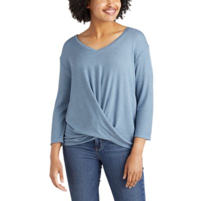 Women's Softgoods Thermal Knot-Front T-Shirt