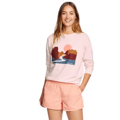 eddie bauer crew neck sweater