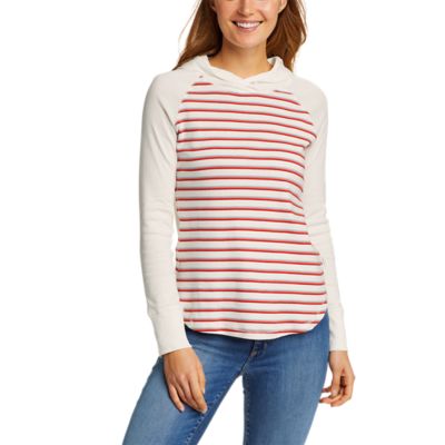 Women's Favorite Shirttail Hem Longsleeve Hoodie Eddie Bauer