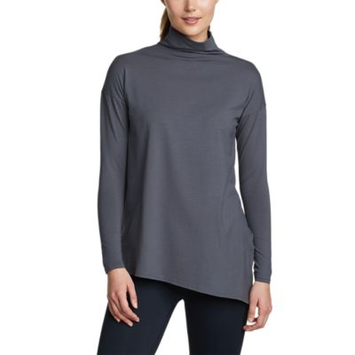 Women's Long-sleeve Turtleneck Tunic