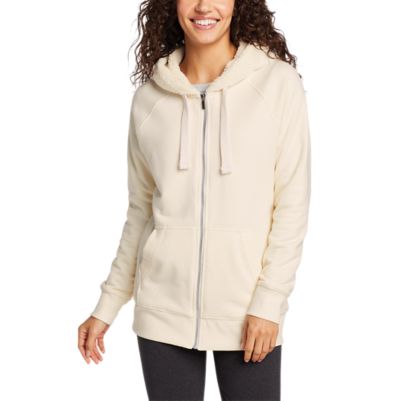 Women's full outlet zip hoodie sweatshirt