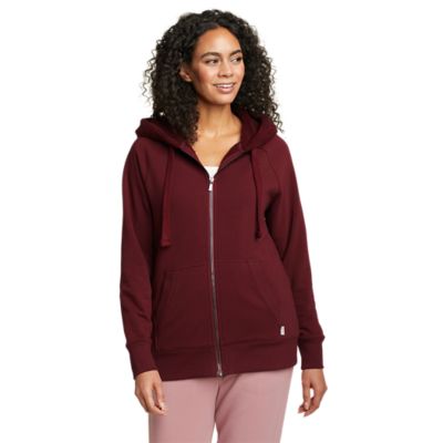 Image of Women's Snow Lodge Faux Shearling-Lined Full-Zip Sweatshirt