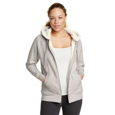 Eddie bauer sherpa hoodie women's on sale