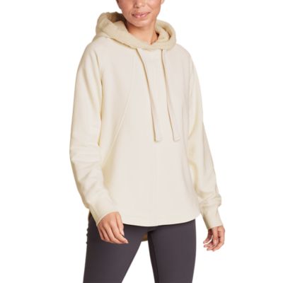 sherpa lined pullover women's