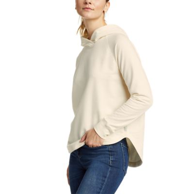 Image of Women's Cozy Camp Shirttail Hem Hoodie