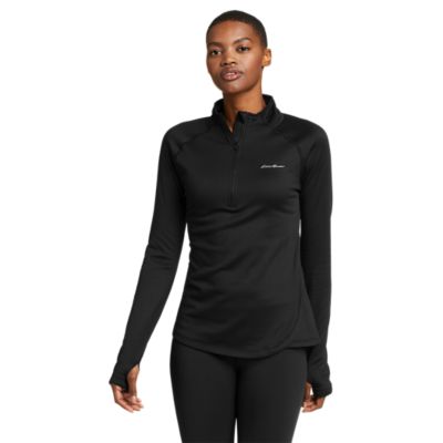 Image of Women's Mini Grid Fleece Baselayer 1/2-Zip