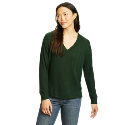 Eddie bauer hotsell v neck sweaters