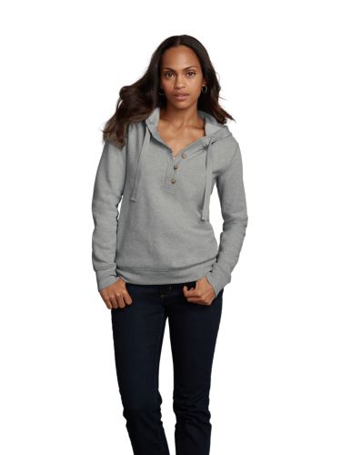 Image of Women's Brushed Fleece Hooded Pullover