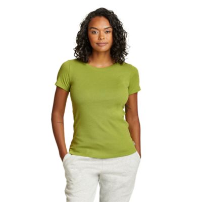 kortademigheid Draaien Meisje Women's Favorite Short-sleeve Crewneck T-shirt | Eddie Bauer